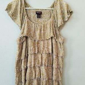 STYLE &CO BLOUSE COLOR GREEN.